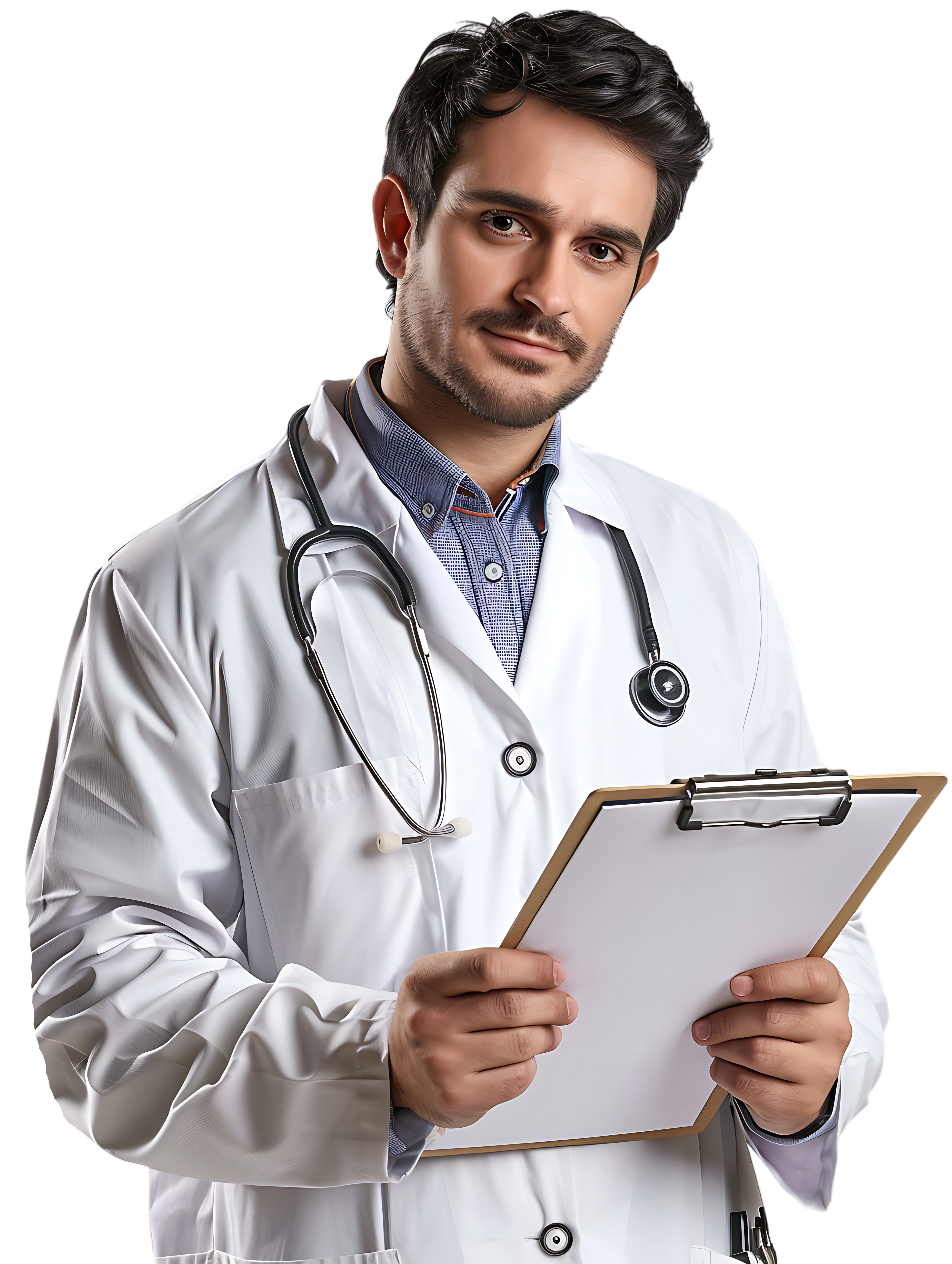 vecteezy doctor writing on a clipboard isolated against a 48740093 copiar 1